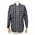 Kelly Hermès NUEVO CHAQUETA HERMES CON CREMALLERA LOGO CALECHE A CUADROS 34 XS ALGODÓN Azul marino  - vista 1