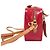 NUOVA BORSA A MANO LOUIS VUITTON SANTA MONICA M90368 PELLE MONOGRAM LUCIDA Rosso - vista 3