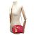 NUOVA BORSA A MANO LOUIS VUITTON SANTA MONICA M90368 PELLE MONOGRAM LUCIDA Rosso - vista 7