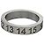 Maison Martin Margiela Neuer Numerischer Logo-Ring - Ansicht 5