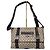 GUCCI GG Plus Monogram Umhängetasche mit doppelter Schnalle Beige/Braun