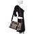 GUCCI GG Plus Monogram Umhängetasche mit doppelter Schnalle Beige/Braun - Ansicht 14