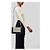 Borsa Boy Medium con Chiusura Chanel Crema/Nera Nero Crudo - vista 14