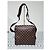 LOUIS VUITTON Borsa Messenger Naviglio in Tela Damier Marrone - vista 3