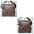 LOUIS VUITTON Borsa Messenger Naviglio in Tela Damier Marrone - vista 4