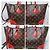 LOUIS VUITTON Borsa a Spalla Phenix in Tela Monogram Marrone/Rosso - vista 9