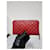 Prada Rotes gesteppte Leder-Zip-Wallet  - Ansicht 3