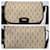 Sac à bandoulière en toile monogramme Yves Saint Laurent Noir Bleu Marine  - vue 6