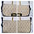 Sac à bandoulière en toile monogramme Yves Saint Laurent Noir Bleu Marine  - vue 9
