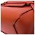Belt Bag Céline Bolsa de Cinto Celine em Couro Texturizado Nano Vermelho - vista 7
