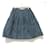 Autre Marque Falda Mini con Bordado Rene Negro