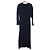 Autre Marque BARNYARDSTORM V-Ausschnitt Langkleid Blau Marineblau