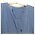 Autre Marque BARNYARDSTORM V-Ausschnitt Langkleid Blau Marineblau - Ansicht 3