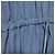 Autre Marque BARNYARDSTORM V-Ausschnitt Langkleid Blau Marineblau - Ansicht 6