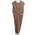 Autre Marque Vestido Largo de Triacetato con Encaje BAUME Beige - vista 2
