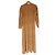 Autre Marque Blumenmusterkleid Green Label Relaxing Orange