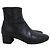 Everyday Botines cortos de cuero con tacón BB Balenciaga Negro - vista 2