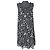 Autre Marque Vestido de Power Net estampado VIVIENNE TAM Negro