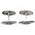 Autre Marque Gemelli in argento 925 Spiga di Grano Georg Jensen - vista 2