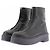 Botines de cuero negro The Row