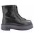 Botines de cuero negro The Row - vista 2