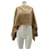 Autre Marque Beiger Wollponcho  - Ansicht 1