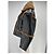 Autre Marque Giacca Bomber MESDYVEN in pelle nera Nero - vista 3