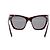 Gafas de sol Saint Laurent Marrones Efecto Escamado Castaño - vista 5