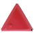 Bottega Veneta Monedero triangular rojo Roja