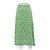 Falda Miu Miu verde estampada de viscosa - vista 2