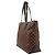 Louis Vuitton Damier Cabas Mezzo Tote-Handtasche Braun Damier ebene - Ansicht 3