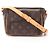 Borsa a Spalla Louis Vuitton Vivacite PM Marrone Monogramma