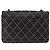 Chanel Matelassé Pelle Nera Grande Nero - vista 2