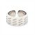 Anello Cartier C2 in oro bianco 18K D'oro - vista 4