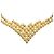 Collana Pendente Placcata Oro Christian Dior D'oro