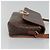 Céline Celine Vintage Macadam Circle Logo Canvas and Leather Marron - vue 3