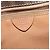 Céline Celine Vintage Macadam Circle Logo Canvas and Leather Marron - vue 6