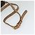 Céline Celine Vintage Macadam Circle Logo Canvas and Leather Marron - vue 7