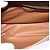 Céline Celine Vintage Macadam Circle Logo Canvas and Leather Marron - vue 5