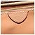 Céline Celine Vintage Macadam Circle Logo Canvas and Leather Marron - vue 6