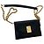 Clutch Phone Céline in pelle nera Nero