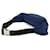 Borsa a Tracolla Prada Triangle in Nylon Nero Blu - vista 3