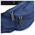 Borsa a Tracolla Prada Triangle in Nylon Nero Blu - vista 6