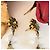 Magnifici orecchini DOLCE & GABBANA dorati con croce barocca e swarovski - vista 10