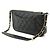 Timeless Borsa a Spalla Chanel Matelassé Coco Mark con Catena Nero - vista 3