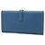 Borsa Clutch Hermès Jige Elan 29 Blu - vista 3