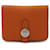 Hermès Billetera compacta Dogon HERMES / Monedero Naranja  - vista 1