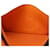 Hermès Billetera compacta Dogon HERMES / Monedero Naranja  - vista 8