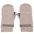 Hermès Lionel Kaschmir Strickhandschuhe aus Hirschleder Beige - Ansicht 2