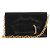 Clutch a Catena con Bocca Moldata Schiaparelli Nero Rosa